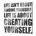 Life isn´t about finding yourself