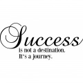 Success is not a destination